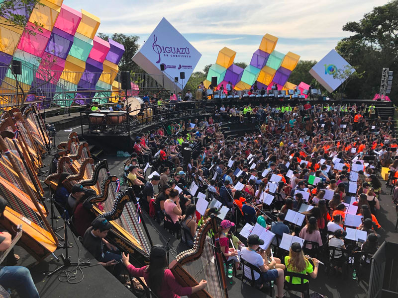 Lire la suite à propos de l’article Un concert d’enfants musiciens à Iguazu !